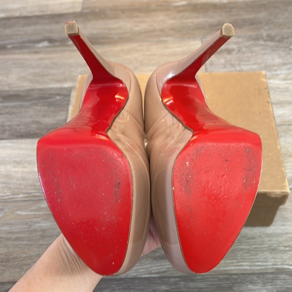 CHRISTIAN LOUBOUTIN  BIANCA 140 AUTHENTIC - Picture 8 of 15